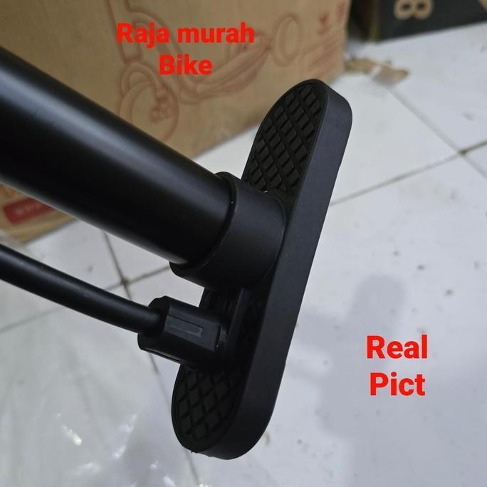 Pompa Pacific Sp-7808Hq Pompa Ban Sepeda Dan Motor 2 Lubang Pompa Kaki Allloy Pompa Pacific