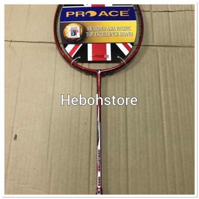 Promo Raket pro ace evolution 1000 komplit original Diskon