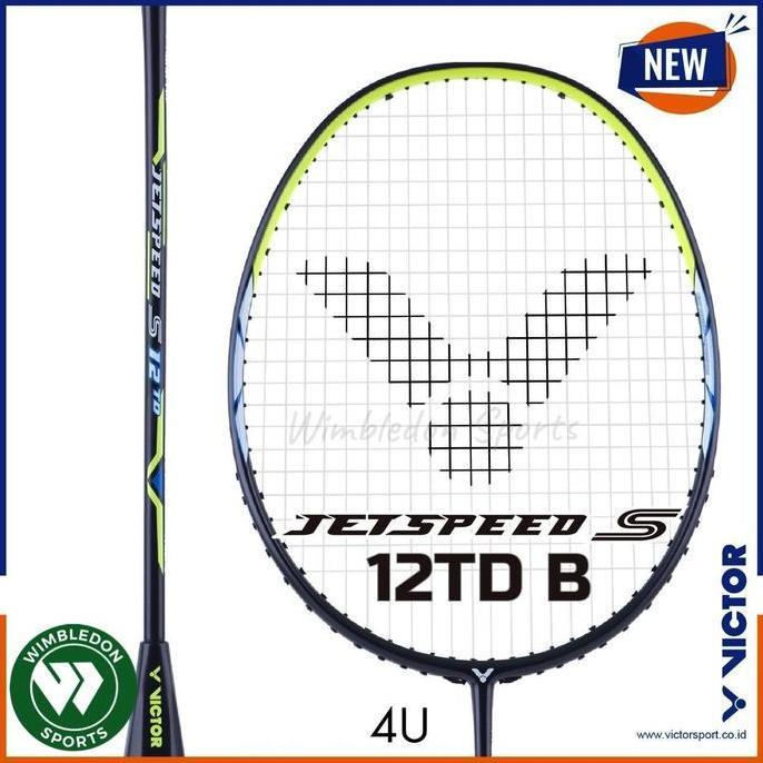 Promo Raket Badminton Victor JetSpeed S 12 TD / Victor JS-12TD Diskon