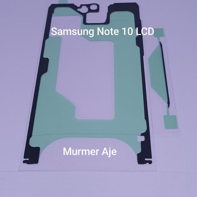 Sticker lem adhesive lcd samsung note 10 oem