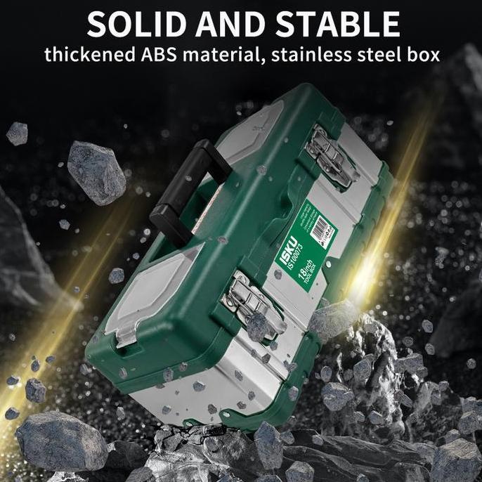 Momenttix- Isku Tool Bag Besar 18 Inch Tool Box 17 Inch 19 Inch Kotak Perkakas