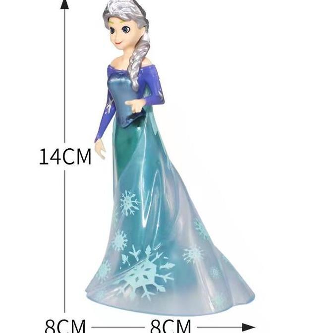 Festwid- Cake Topper Elsa Frozen Disney Hiasan Cake Figure Elsa Frozen Dewasa