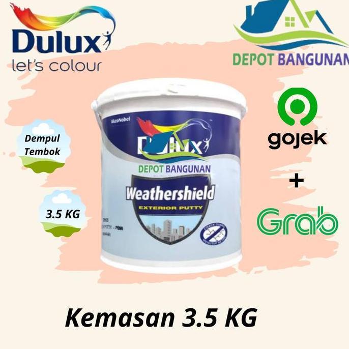 Cat- Dempul Tembok Dulux Exterior Wall Filler Plamur Plamir