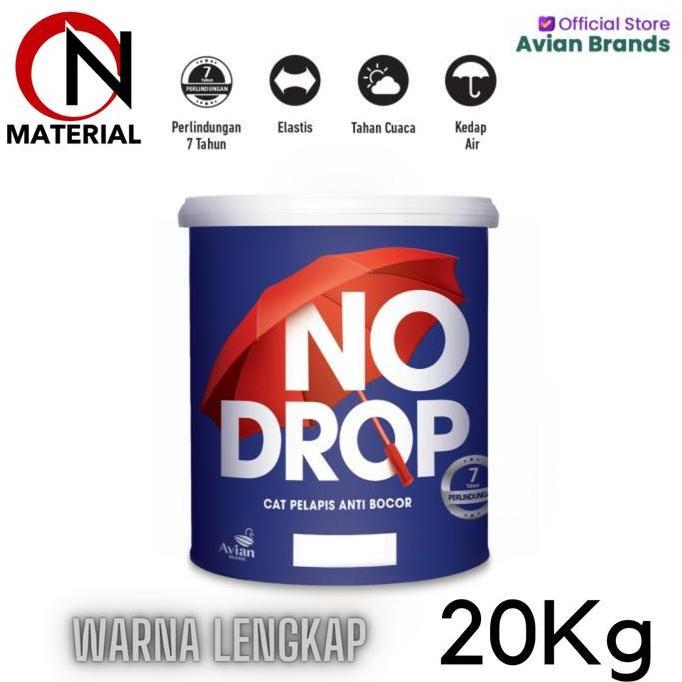 Cat- Cat No Drop 20Kg / Abu Dan Putih Warna