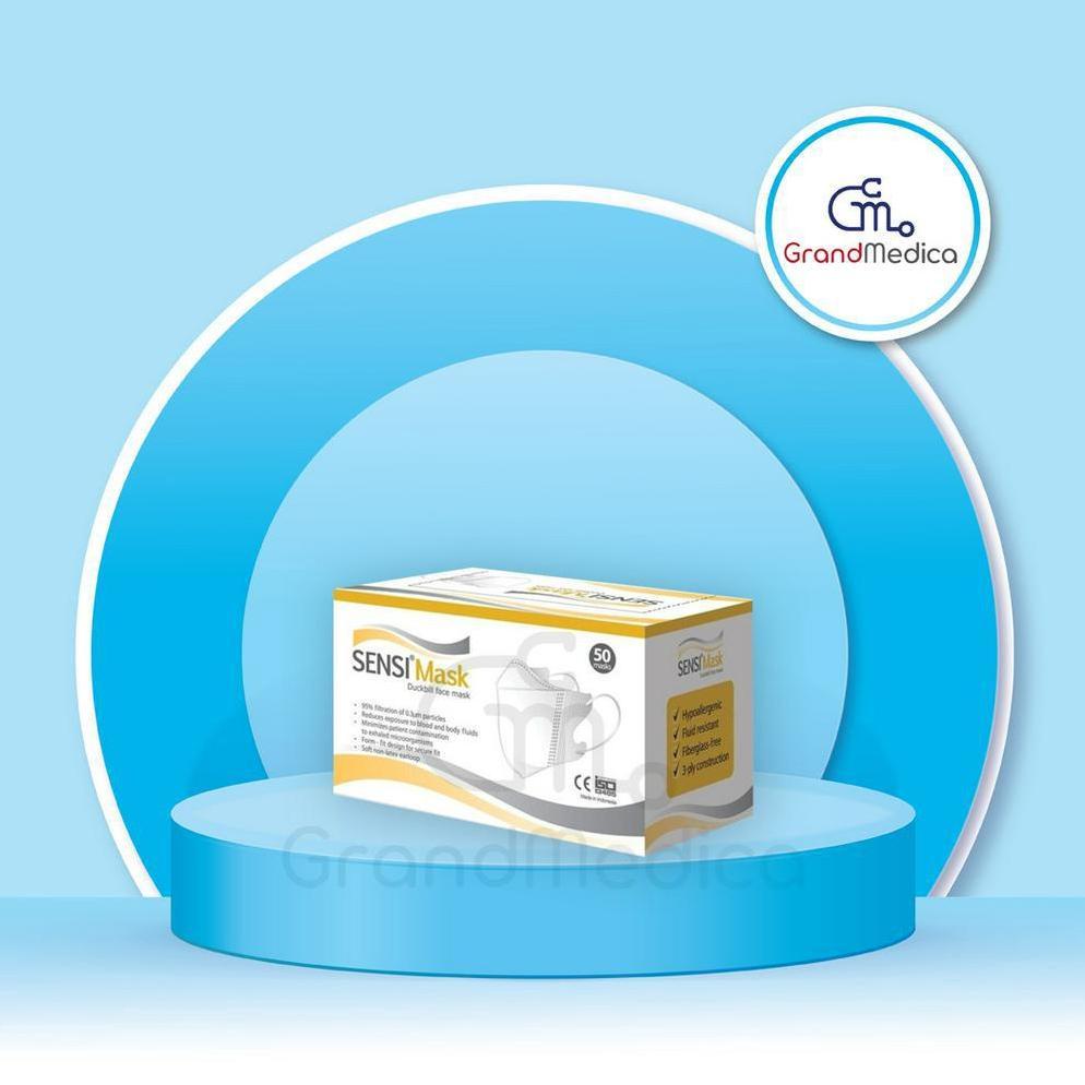 Masker Duckbill / Masker Sensi Duckbill / Sensi Mask - Isi 50