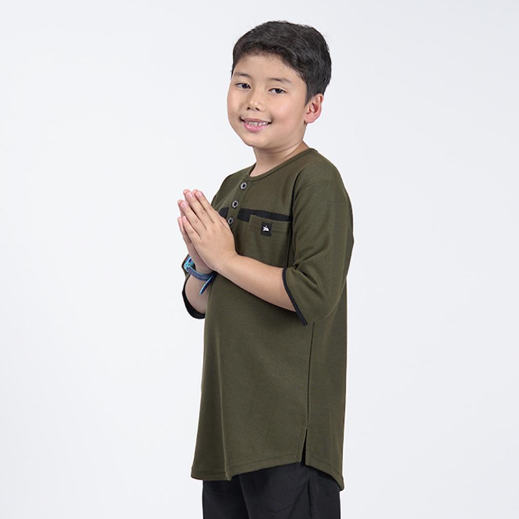 FREE ONGKIR KHOIRUMMAH - KOKO KURTA UMAIR | KOKO ANAK ARMY | BAJU KOKO ANAK LAKI LAKI ARMY | KOKO KA