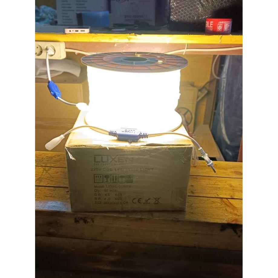 n Led selang Cob 50 meter 220v led strip cob outdoor indoor