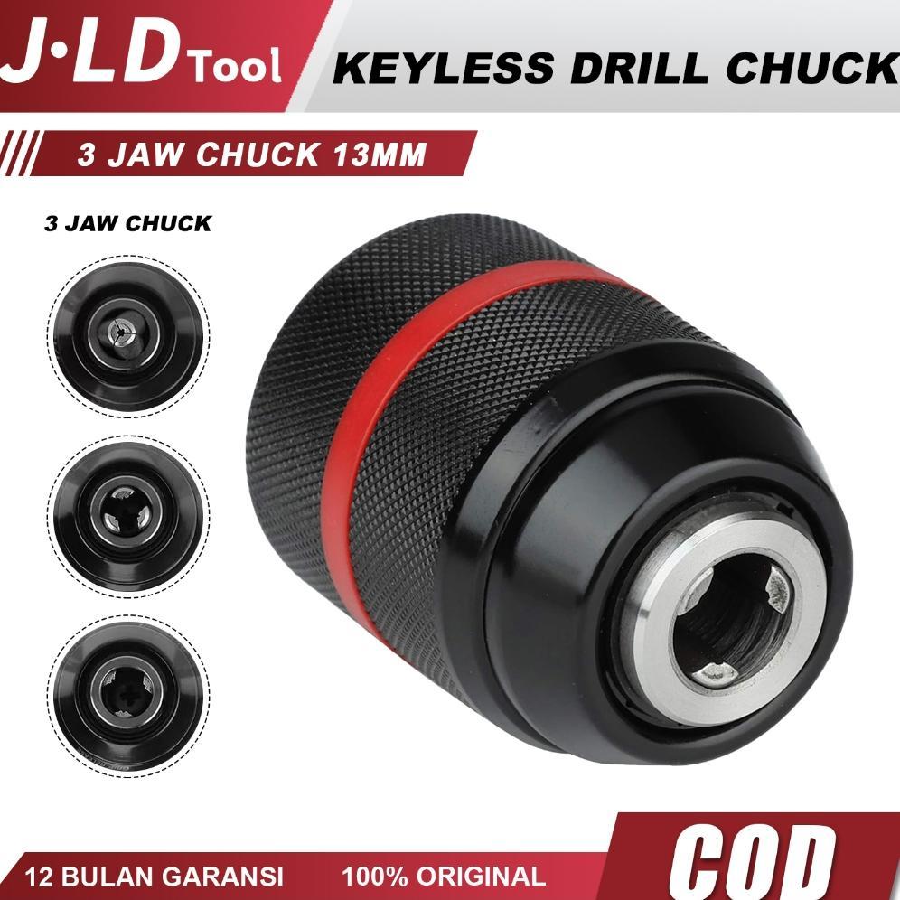 Kepala Bor Drill Chuck 10mm/13mm Chuck Bor Cordless Chuck Bor Gerinda Chuck Bor Listrik Chuck Bor Ke