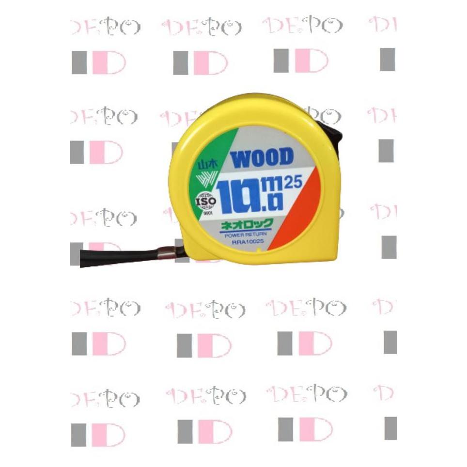 Irontime- Wood Meteran 3M , 5M , 7,5M , 10Meter