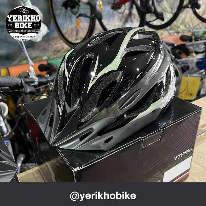 [ Harga Promo ] Helm Sepeda Gunung Helm Sepeda Balap Thrill Quick Terbaru