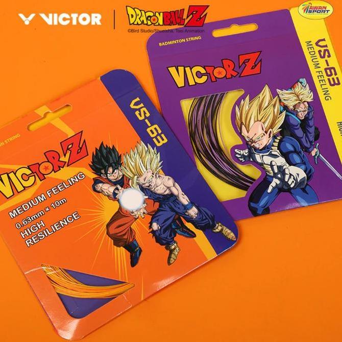 Promo New Limited Senar / String Raket Badminton Victor Dragon Ball VS-63 DBZ / Senar Dragon Ball VS