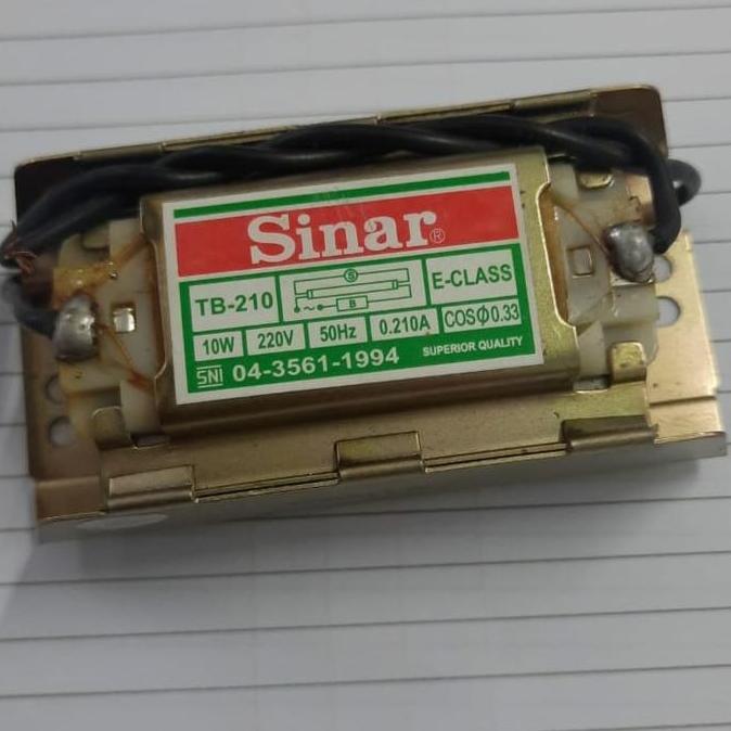 TERMURAH - Tran Trans Trafo Balast Ballast Lampu tl Neon 10 / 20 / 40 watt Sinar