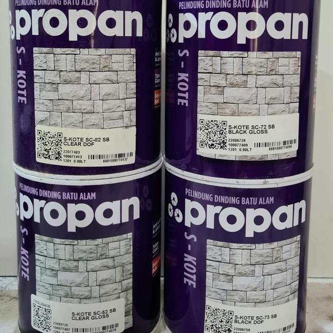 Cat- Propan Stonkote Cat Pelapis Batu Alam Bata Merah