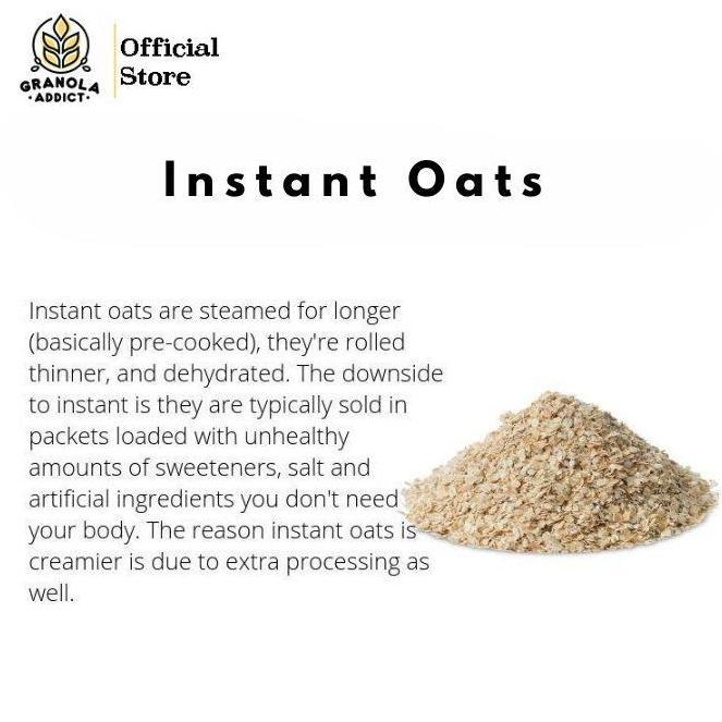 Foodbig- Granola Addict - Quick Rolled Oat / Gandum Instant 500G