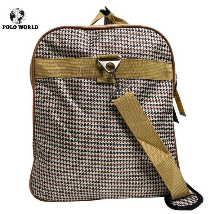 Instancodbisa- Polo World -Tas Pakaian Jumbo Big Size 80L - Bahan Nilon Motif Batik Tebal Dan Kuat T