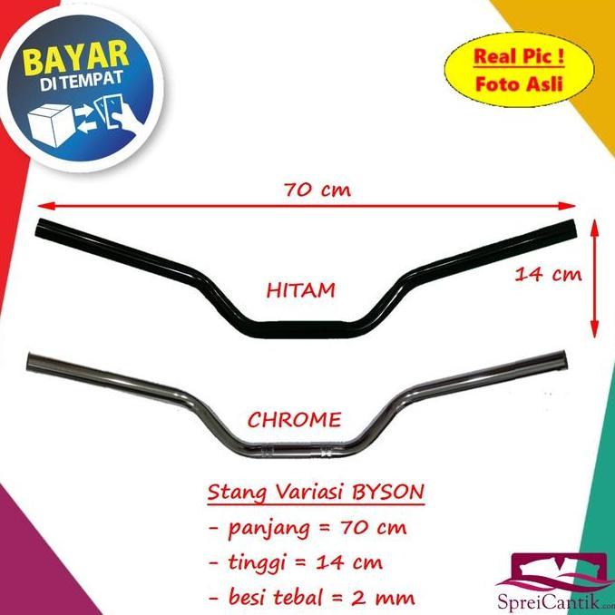 DE168 - Setang Stang Handlebar Motor Variasi Model BYSON