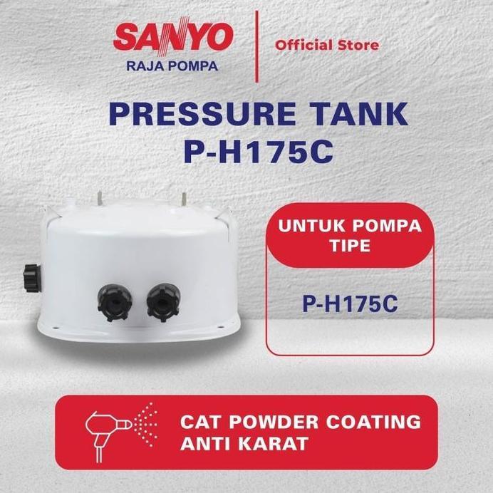 TABUNG POMPA AIR SANYO PH 175 C PH175 C PH175C TANGKI SANYO ORIGINAL
