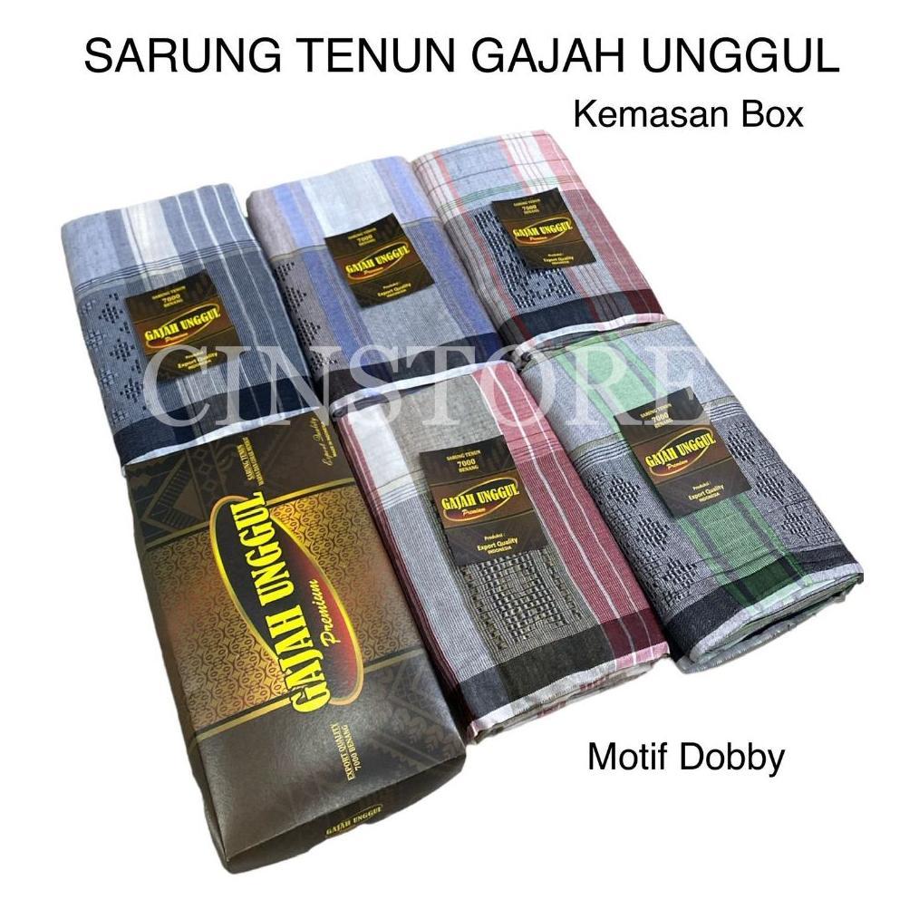 ORIGINAL SARUNG GAJAH UNGGUL DEWASA 7000 BENANG UNTUK DEWASA SARUNG GAJAH UNGGUL TENUN DOBY 7000 BEN
