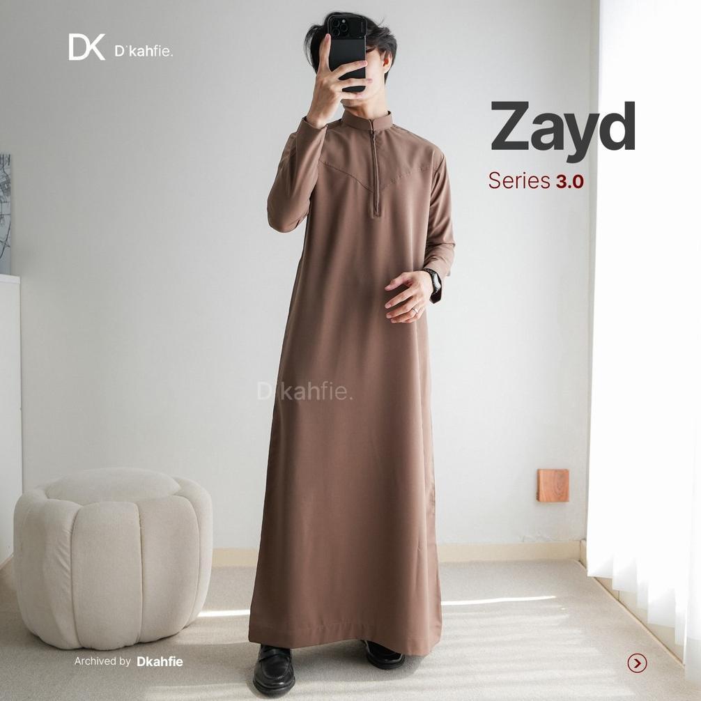 PREMIUM DKAHFIE APPAREL ZAYD THOBE SERIES 3.0 | GAMIS PRIA SLIMFIT | GAMIS PRIA | GAMIS SLIMFIT