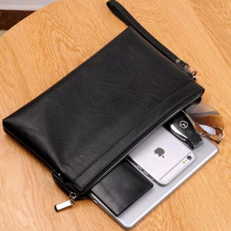 cuci gudang business tas clutch dompet tas genggam pria wanita clutch roxy