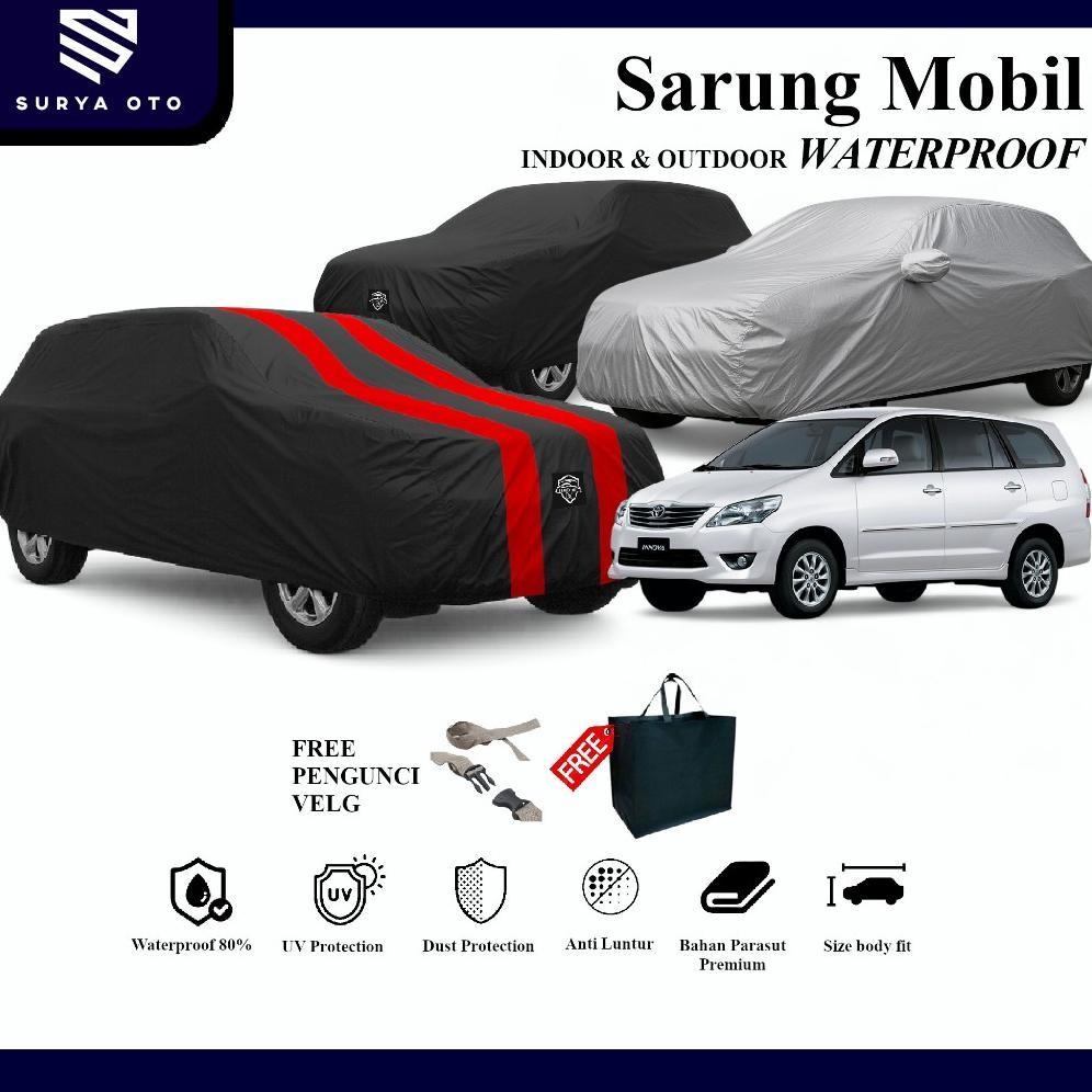 Grosir Sarung Cover Penutup Tutup Body Mobil Innova 2005-2014 Waterproof