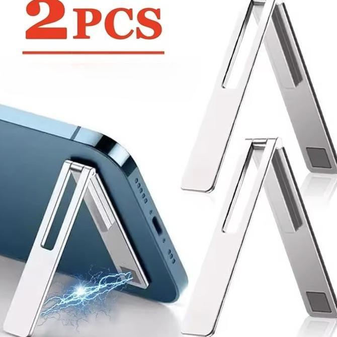 Stand Holder Invisible Ultra Thin Mobile Phone Handphone Hp Stand Holder