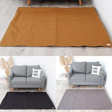 Premium Rug POLOS (Karpet Premium Minimalis Antislip Kekinian)