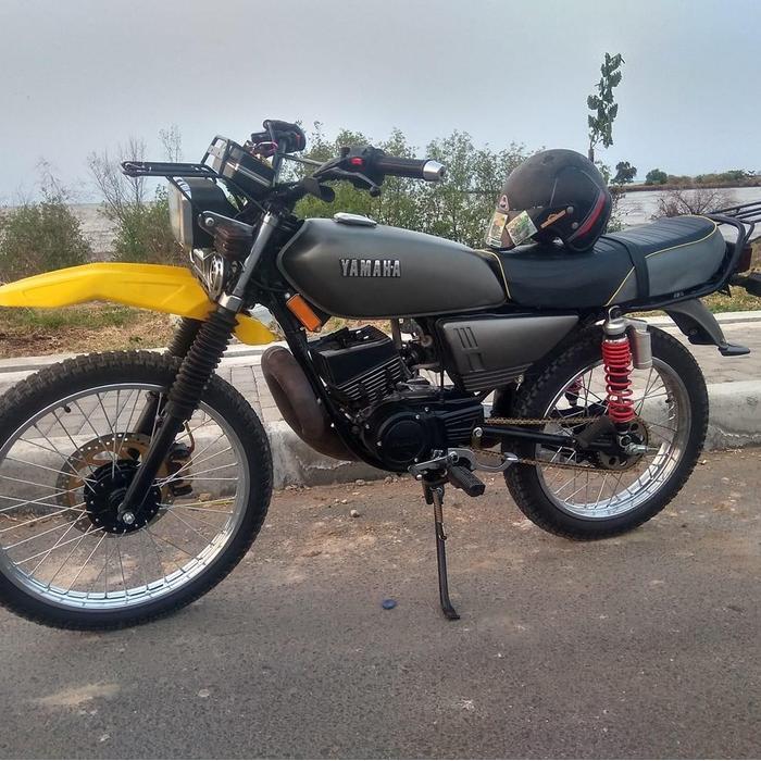 Rak Depan Motor Yamaha Yt115 Warna Hitam Behel Begel Rack Rx Original Dan Terpercaya