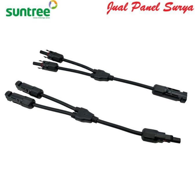 Panelfiks- Connector Mc4 2In1 Y-Branch Suntree Konektor Mc4 2In1 Suntree