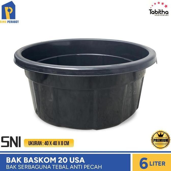 Bersihyuk- Bak Jolang Baskom 20 Usa Tabitha Hitam