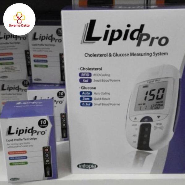Alat Tes Kolesterol Darah Lengkap HDL LDL Trigliserida Lipid Pro