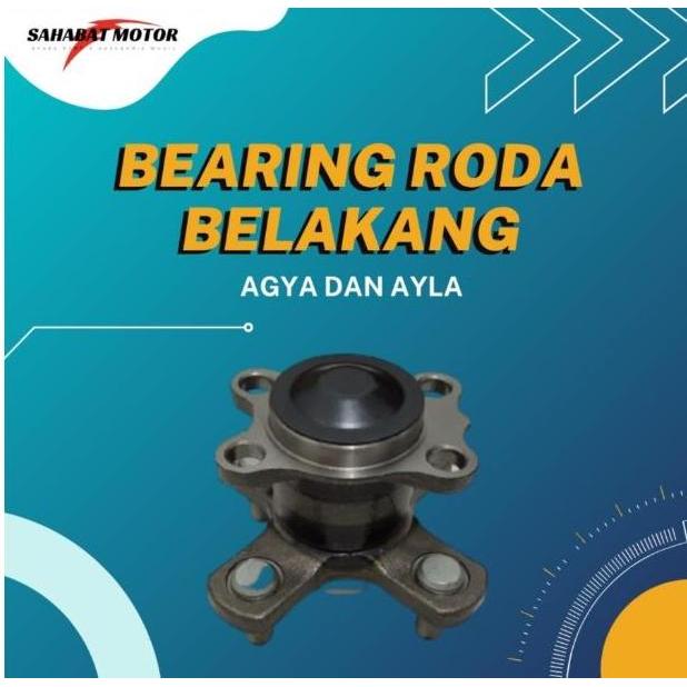Ready Lahar Roda Agya Ayla Bearing Roda Belakang Non Abs Lahar Agya