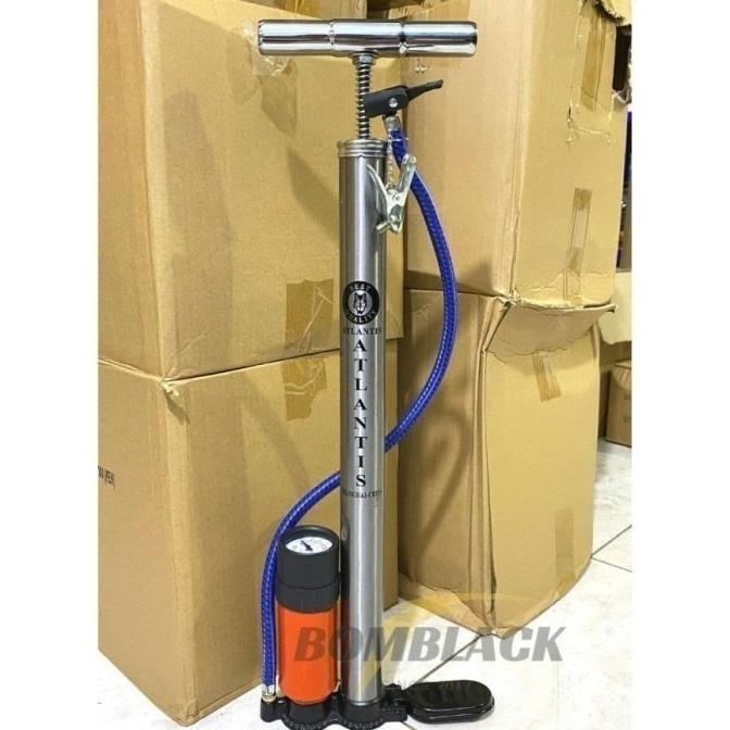 Pompa Ban Sepeda Pompa Ban Motor Manual Panjang Angin Manual Pompa Motor Bola