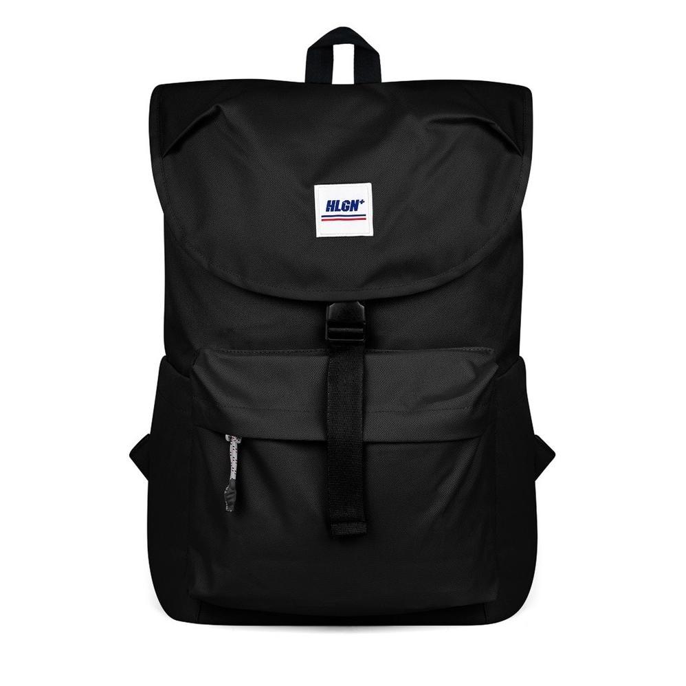 termurah hooligans backpack seedorf bag - black