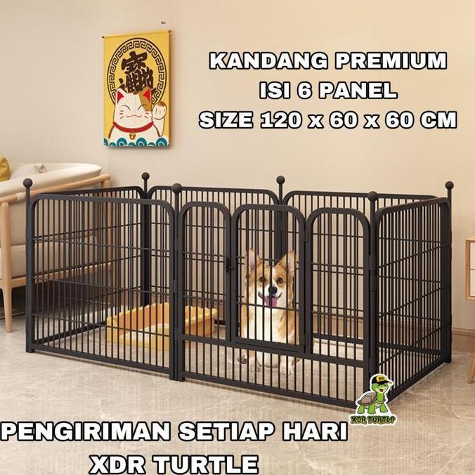 Kandang Anjing Kucing Premium Besar Pagar Anjing Dog Fence Kuat Kokoh Kualitas Premium