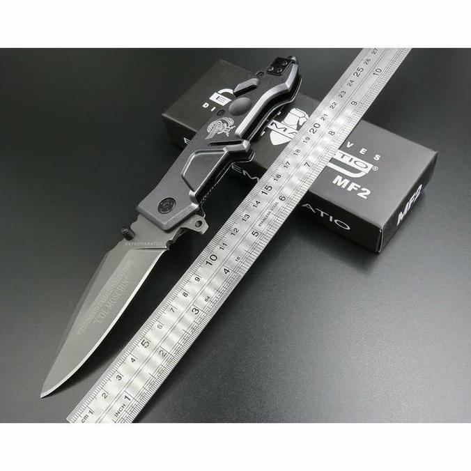 Mouting- Pisau Lipat Extrema Ratio Mf2 Pisau Outdoor Survival Knife