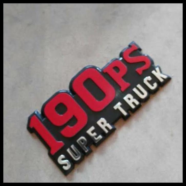 DISKON EMBLEM LOGO CHROME 120PS/ EMBLEM 100PS/ EMBLEM 190PS SUPER TRUCK 