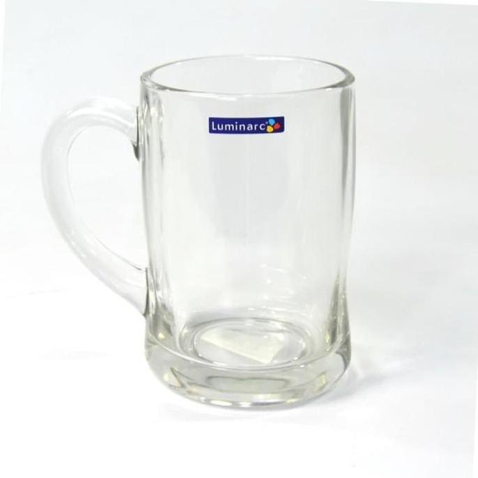 Instancodbisa- Luminarc Benidorm Mug Glass 16 Oz Gelas Beer
