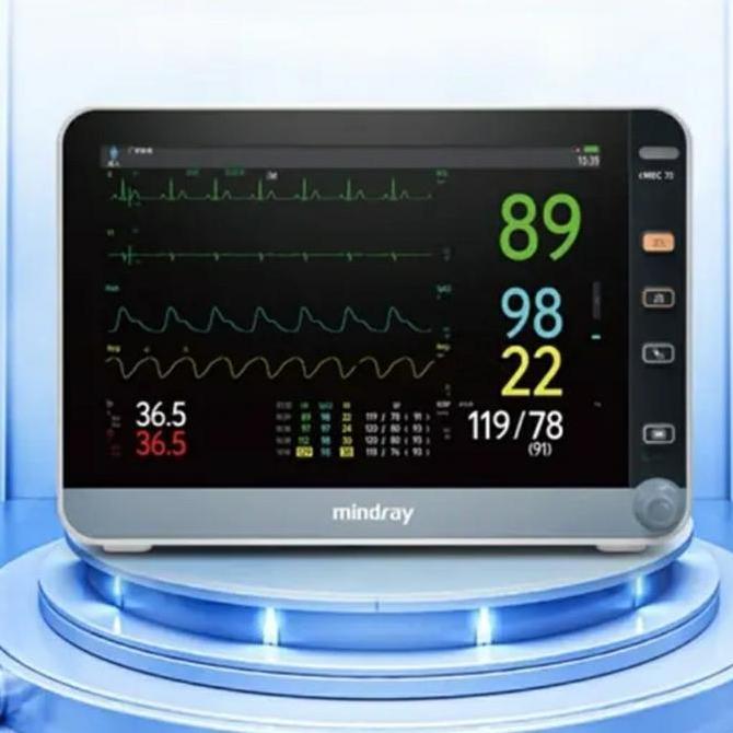 Mindray (China ) UMEC 120 Patient Monitor ECG-NIBP-SPO2-Temp