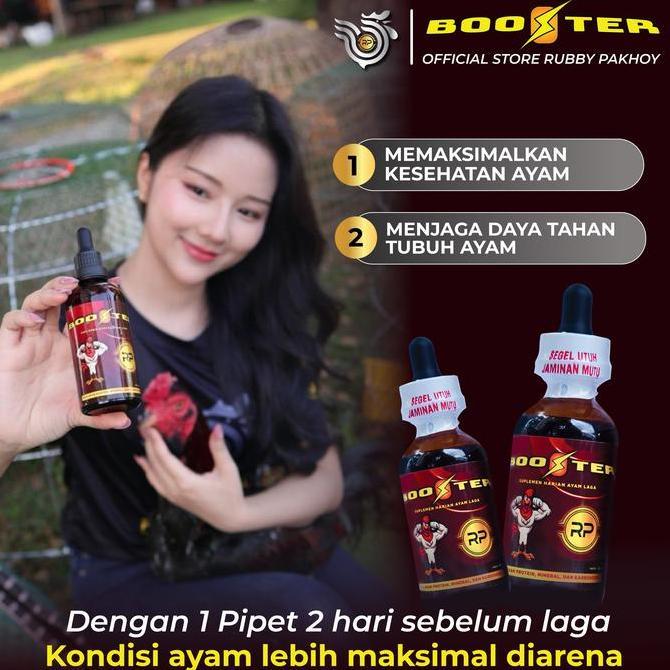 MULTIVITAMIN AYAM LAGA BOOSTER RP AYAM MERAH AGRESIF SEHAT MAKSIMAL