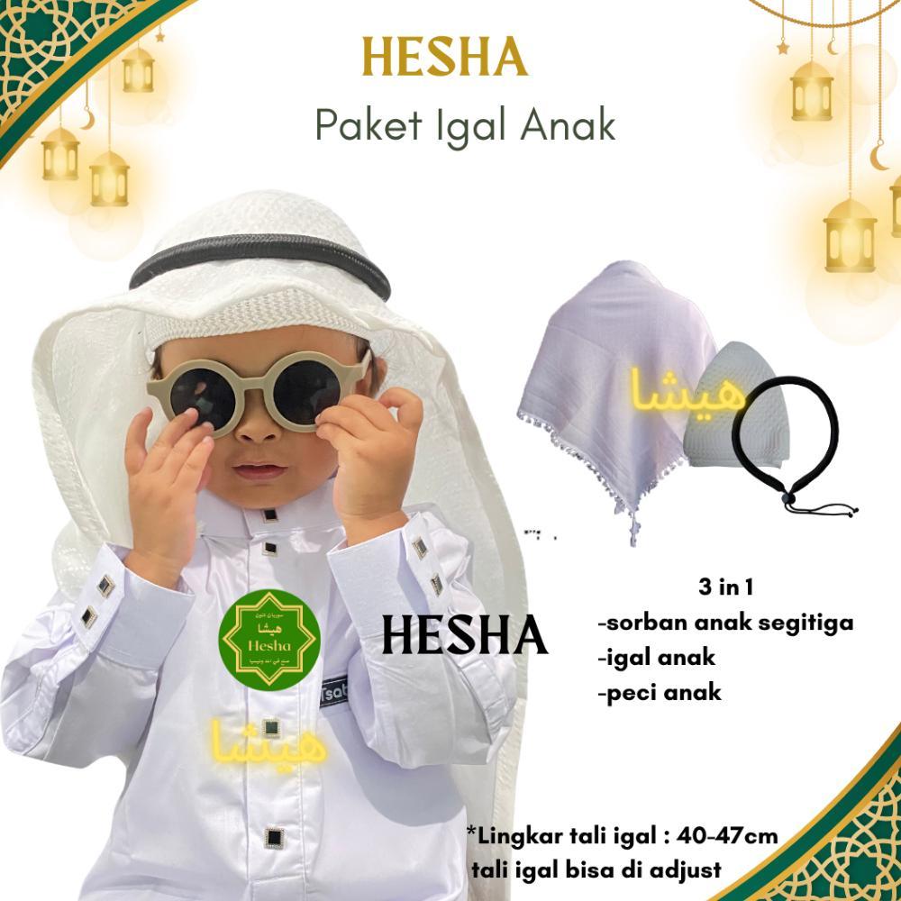Sorban Anak Terbaru / Paket igal sorban anak / igal arab / igal anak / ikat sorban kepala