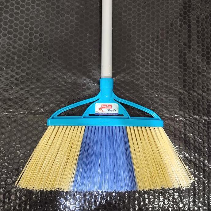 Bersihyuk- Sapu Plastik Basic Home Lion Star - Sapu Nilon - Sapu Lantai - Sapu