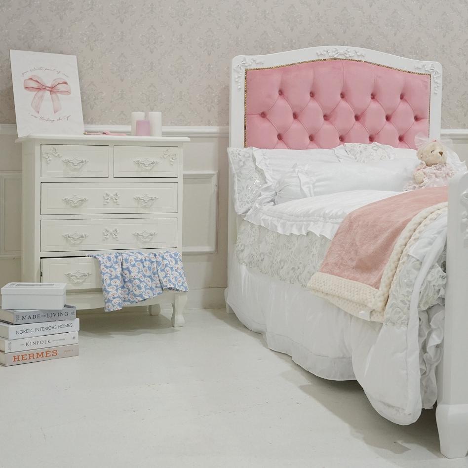 Discount Lemari Laci Minimalis 5 Laci Putih White Lemari Kabinet Drawer Kayu Laci Lemari Laci Susun 