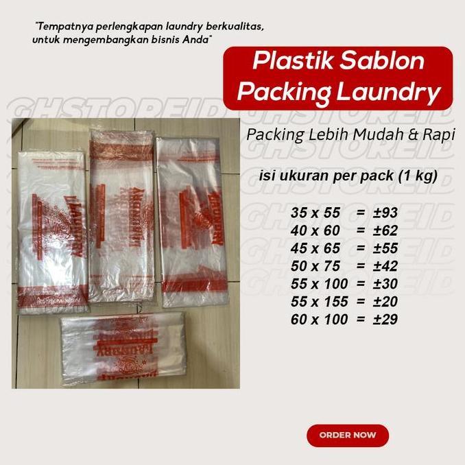 Bersihyuk- Plastik Packing Laundry / Plastik Sablon Laundry / Plastik Printing Laundry