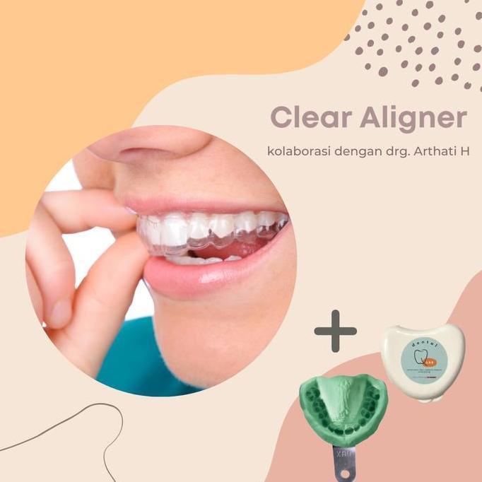 [FREE CASE] CLEAR ALIGNER / PERAPI GIGI
