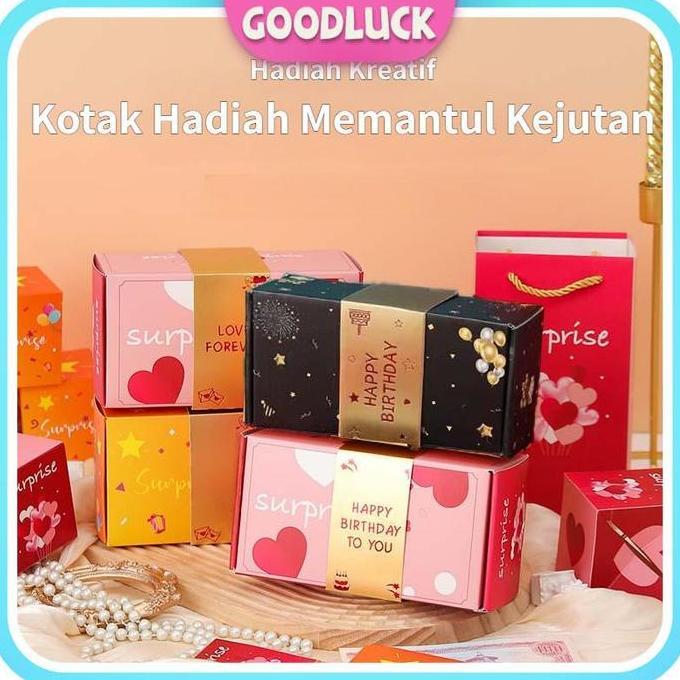 Kado Untuk Pacar/ Surprise Box / Kado Ulang Tahun / Hampers Ulang Tahun Cewek / Kado Cewek / Kado Su