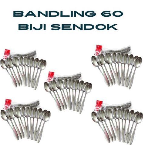 Disc Sendok 5Lusin 60 Pcs / Paket Bundling Sendok 4Lusin & Garpu 2Lusin / Paket Sendok Garpu 6Lusin 