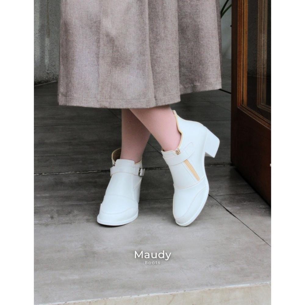 TERMURAH [READY STOCK] ONE LOVE MAUDY - SEPATU BOOTS WANITA