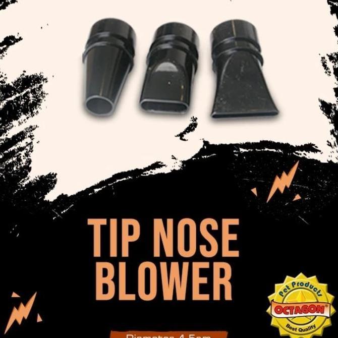 Tip Nose Blower Octagon diameter 4.5cm - Corong Blower Octagon