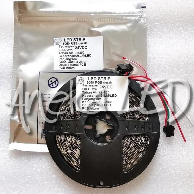 LED Strip 5050 RGB Gerak WS 1903/2811 24V 60 LED/m IP20